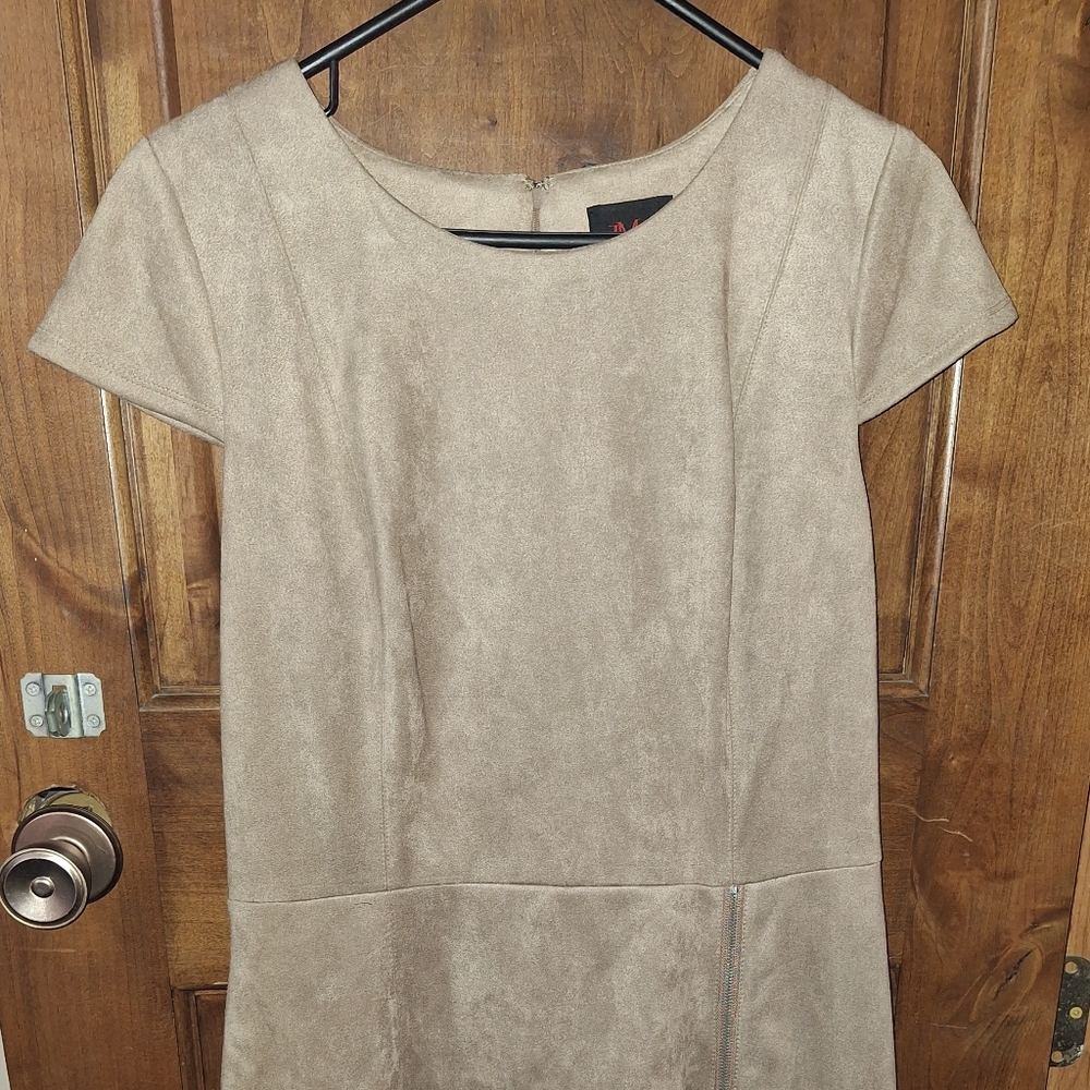 JM Studio by John Meyer Faux Suede Dress